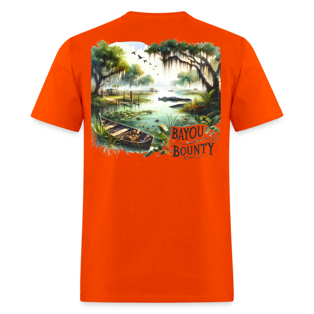 Bayou Bounty Tee! - orange