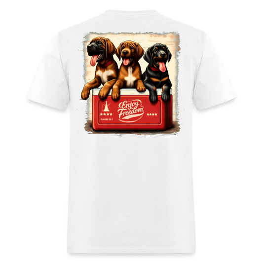 Cooler Pups Tee! - white