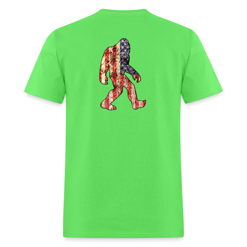 Patriotic Sasquatch Tee! - kiwi