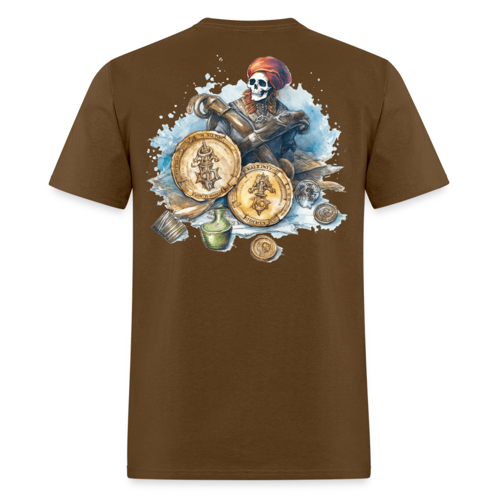 Lost Pirate Tee! - brown