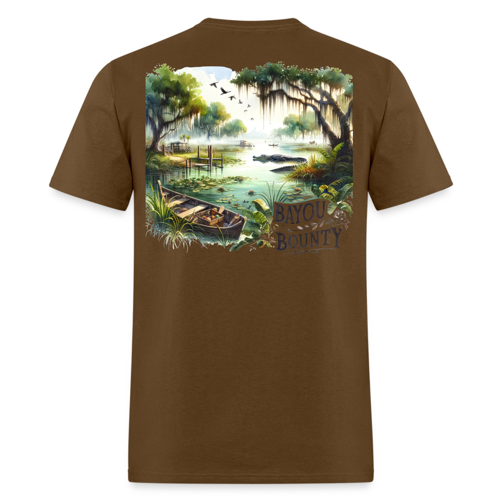 Bayou Bounty Tee! - brown