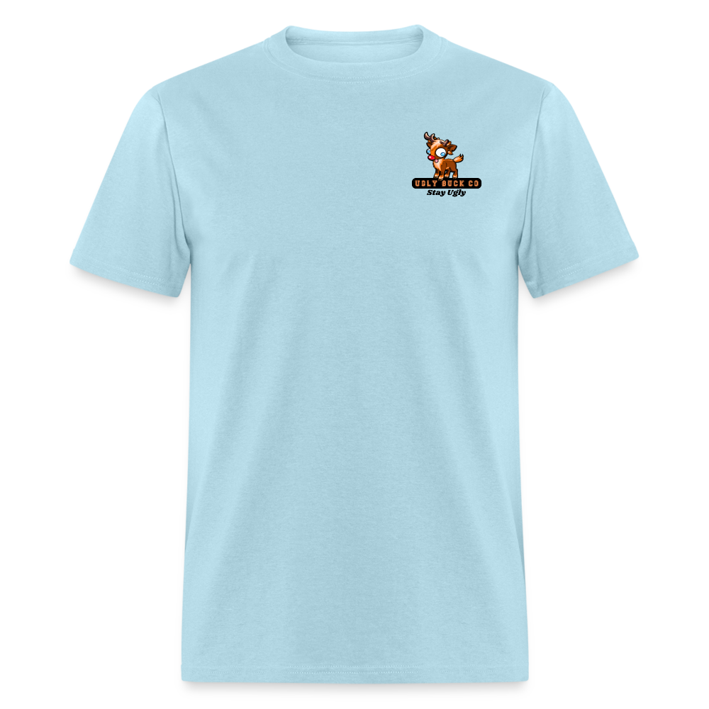 UBC Mountain Badge Tee! - powder blue