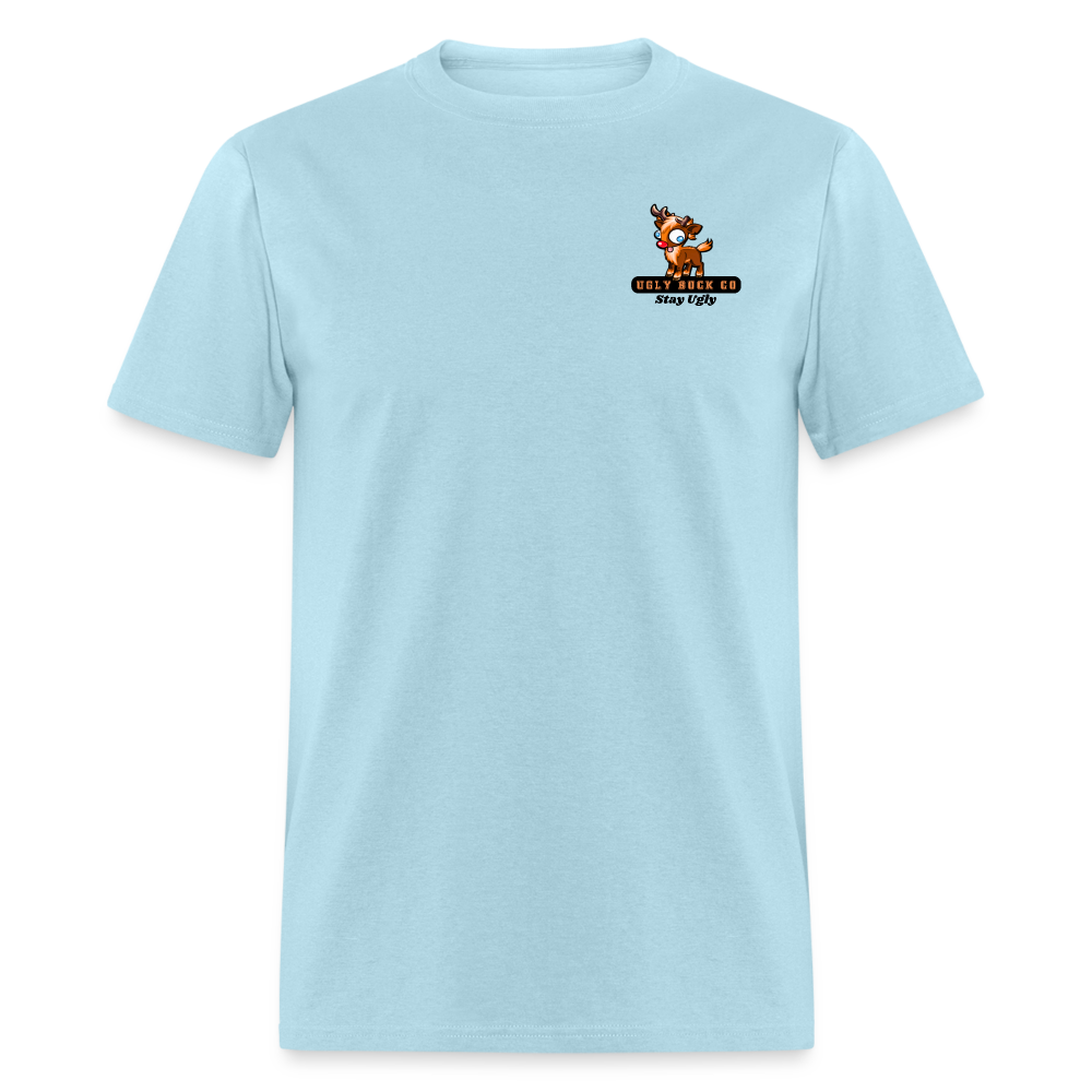 Pirate Cemetery Tee! - powder blue