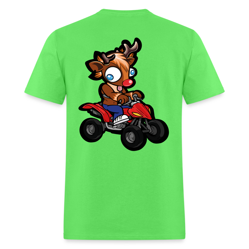 Four wheelin' Buck Tee! - kiwi