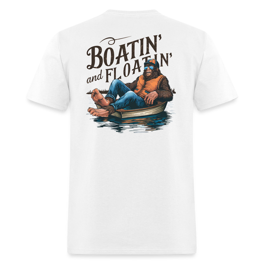 Boatin' & Floatin' Tee! - white