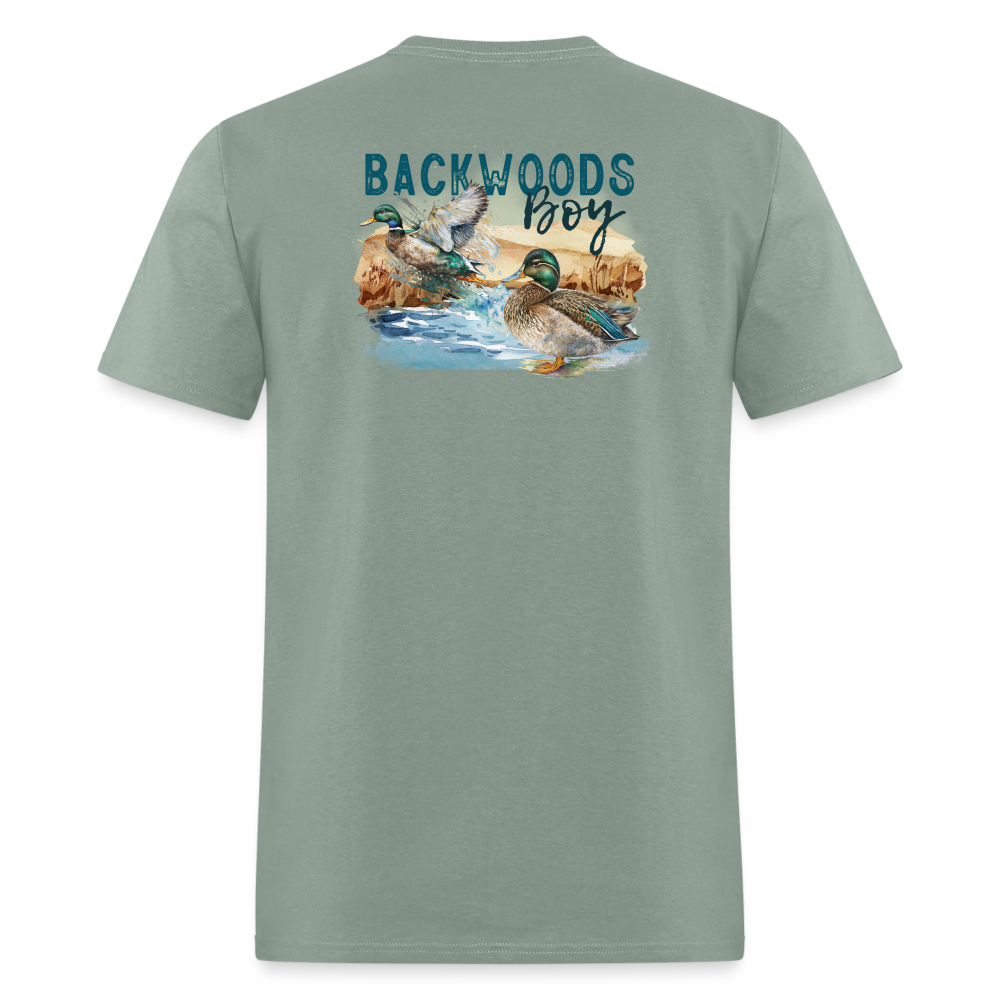 Backwoods Boy Tee! - sage