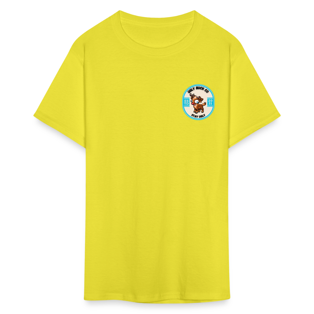 Fish Teeth Tee! - yellow