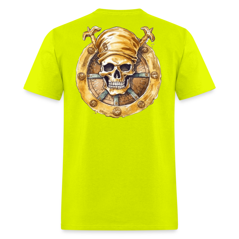 Gold Doubloon #3 Tee! - safety green