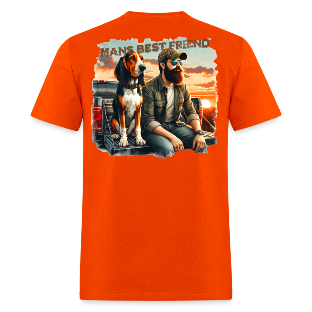 Man's BestFriend Tee! - orange