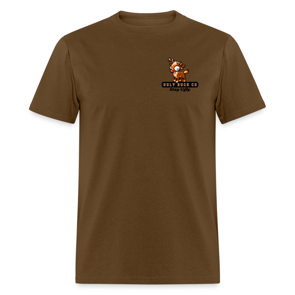 Patriotic Sasquatch Tee! - brown