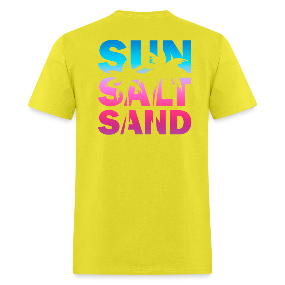 Sun Salt Sand Tee! - yellow