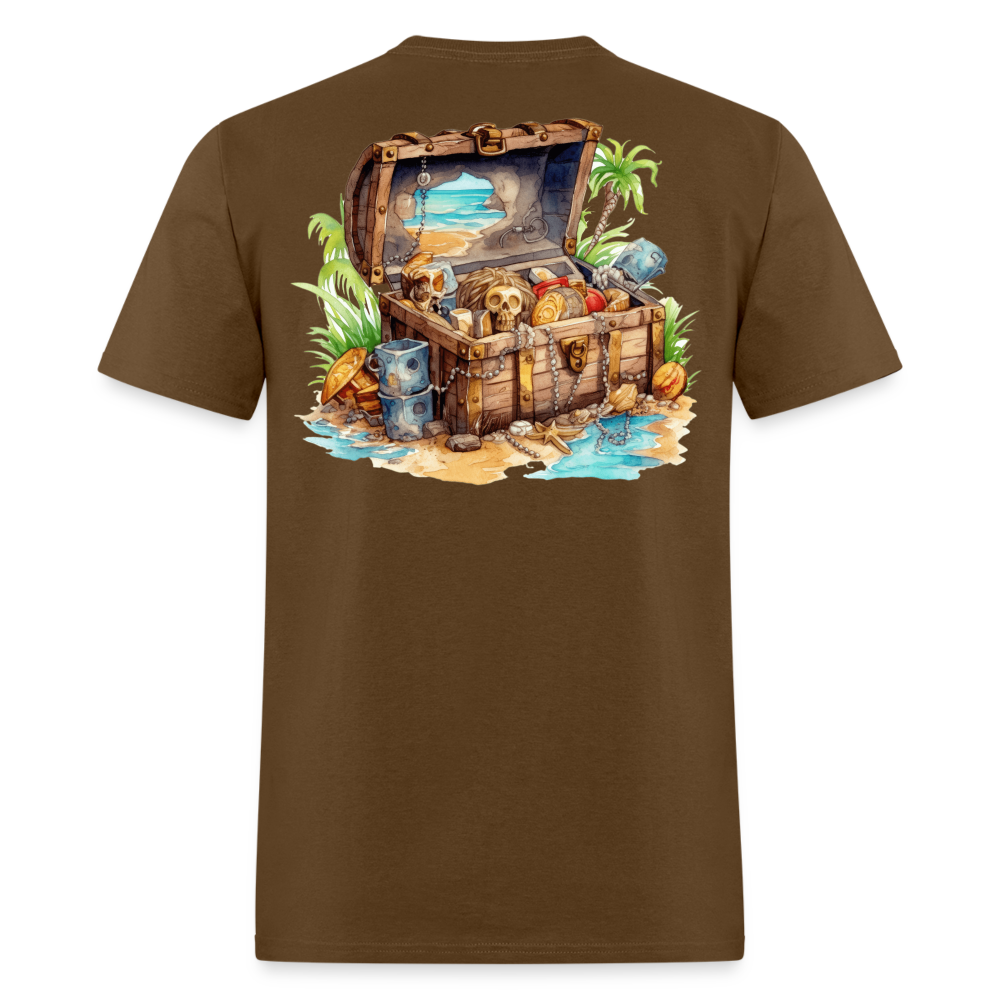 Lost Treasure Tee! - brown