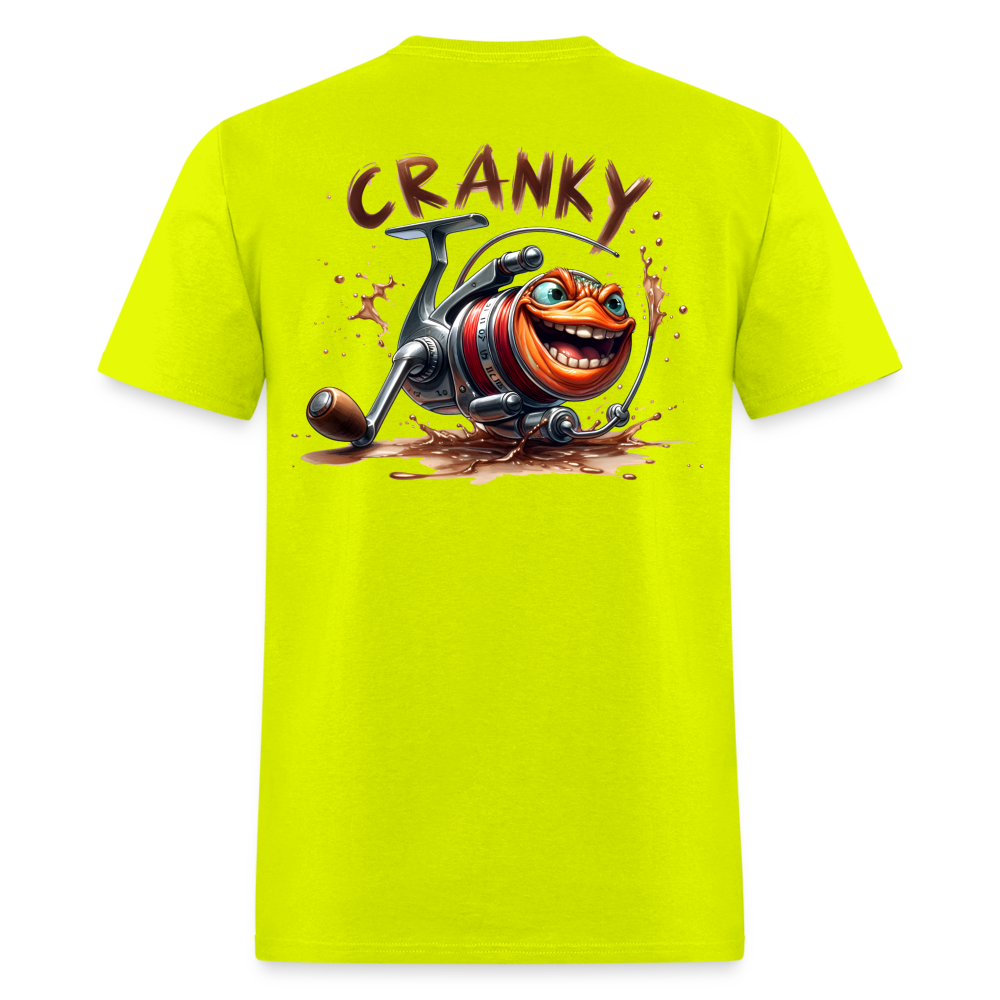 Cranky Tee! - safety green