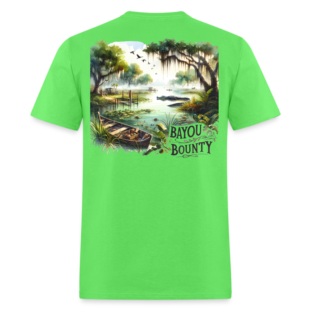 Bayou Bounty Tee! - kiwi