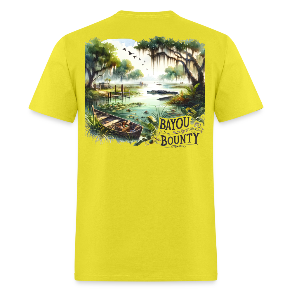 Bayou Bounty Tee! - yellow