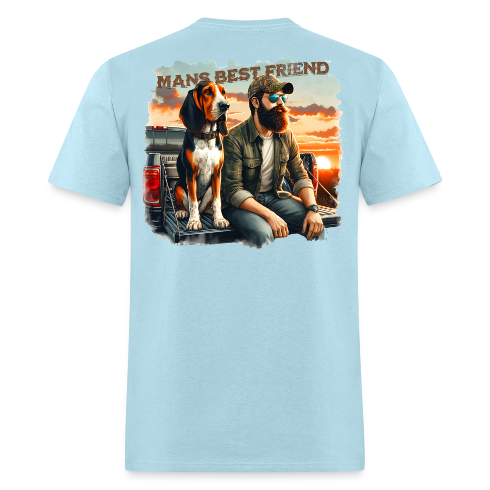 Man's BestFriend Tee! - powder blue