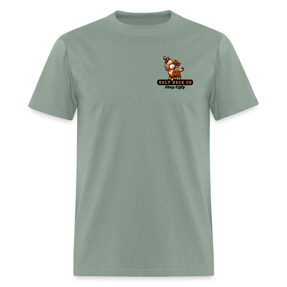 Patriotic Sasquatch Tee! - sage