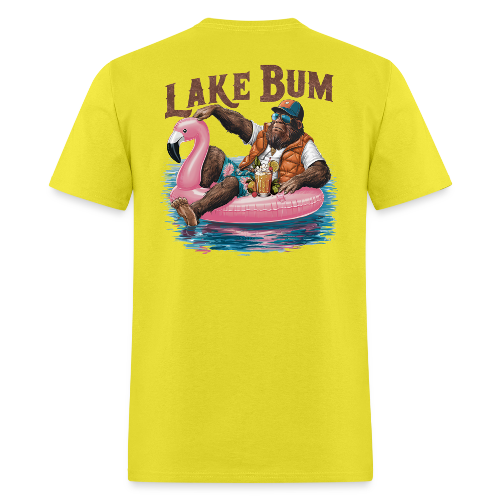 Lake Bum Tee! - yellow