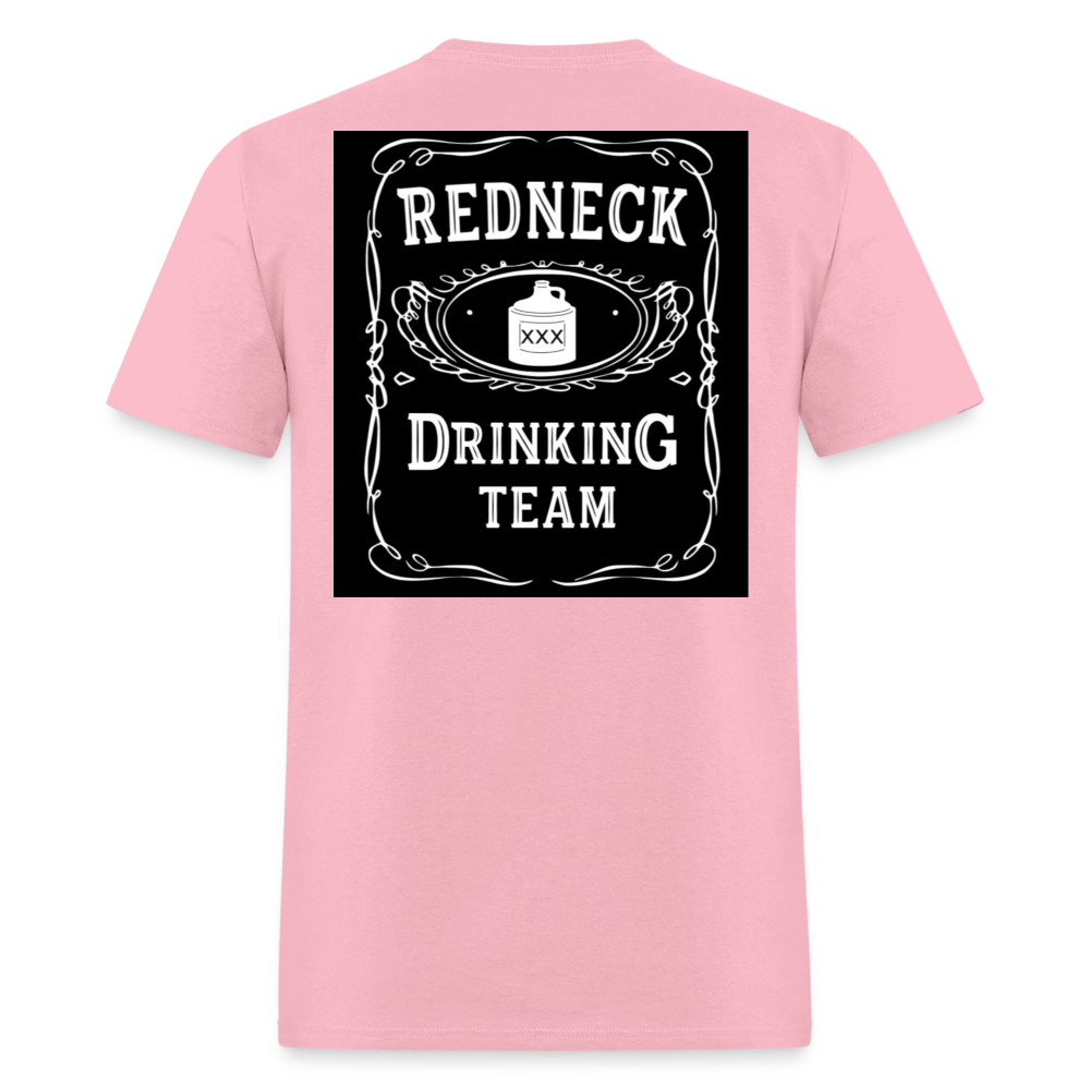 Redneck Drinking Team Tee! - pink