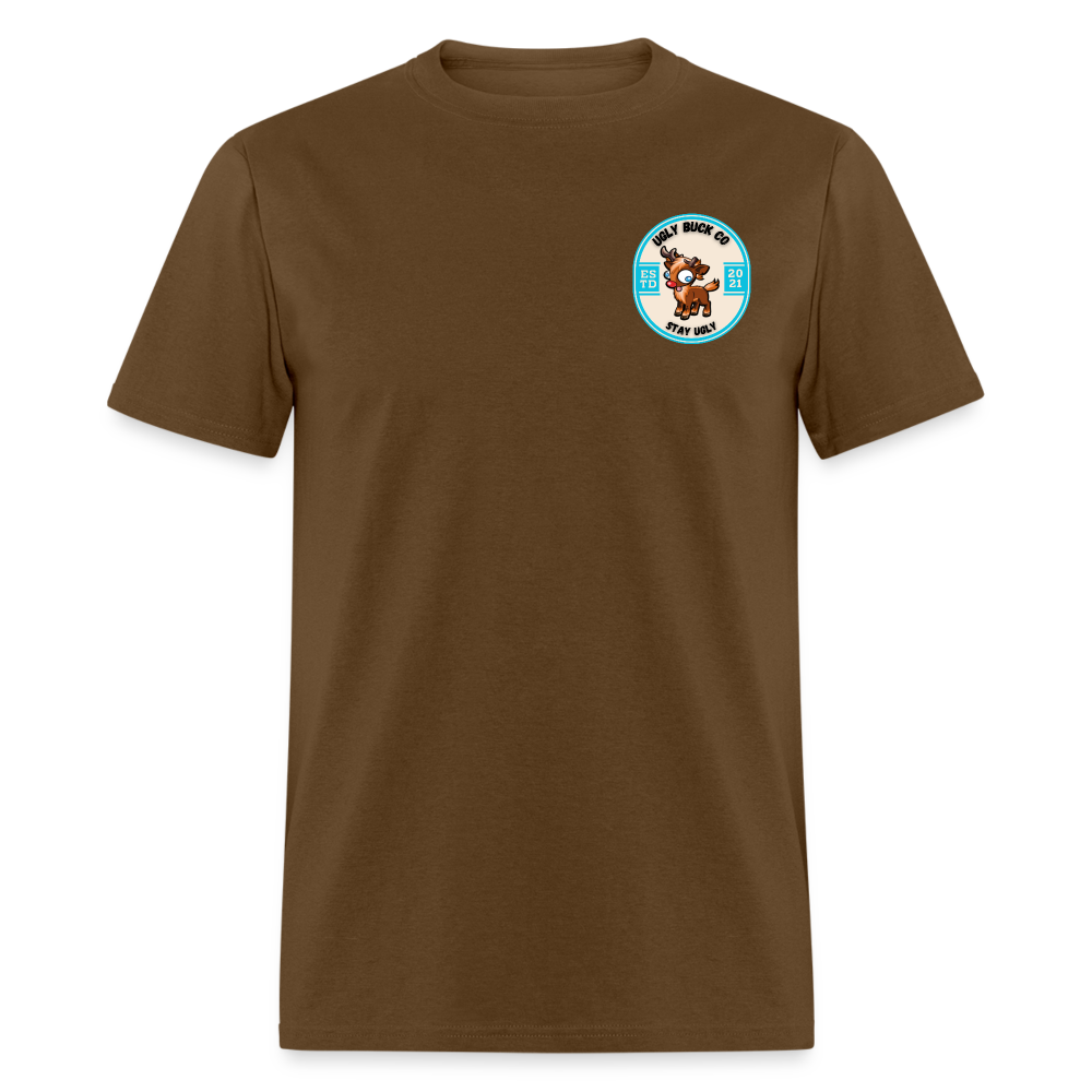 Catch Of The Day Tee! - brown