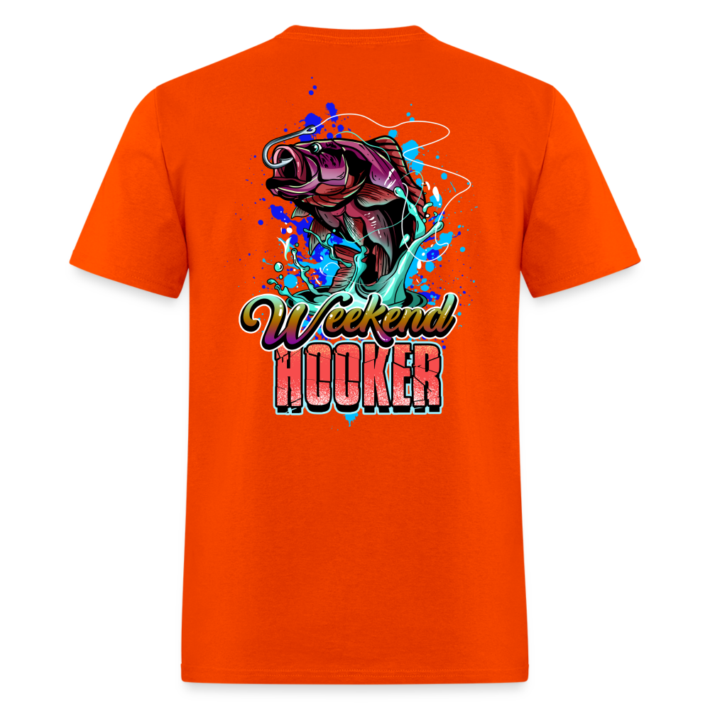 Weekend Hooker Tee! - orange