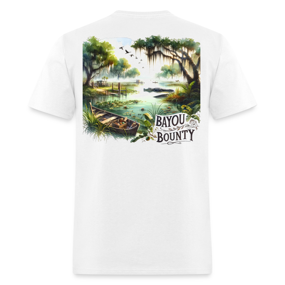 Bayou Bounty Tee! - white