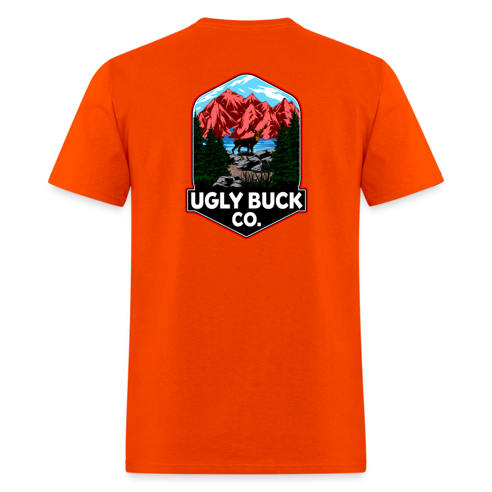 UBC Mountain Badge Tee! - orange