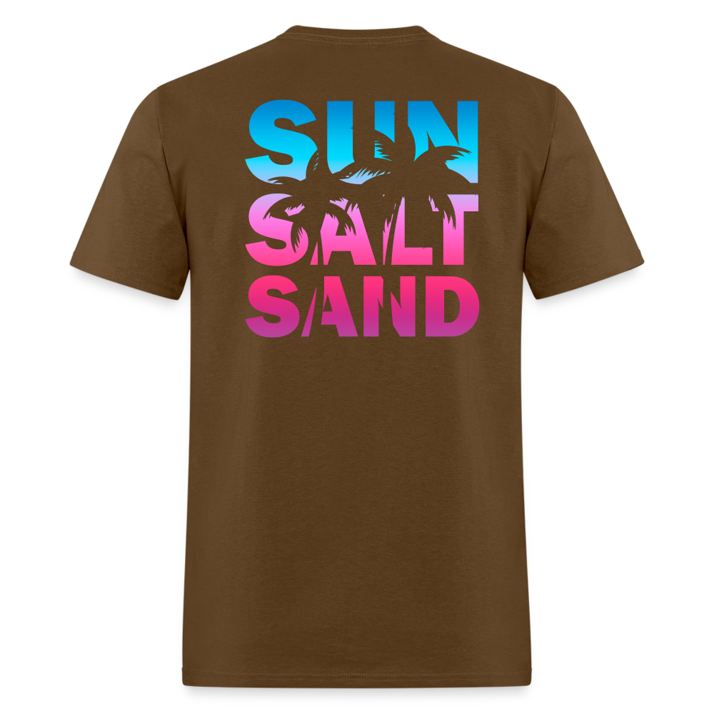 Sun Salt Sand Tee! - brown