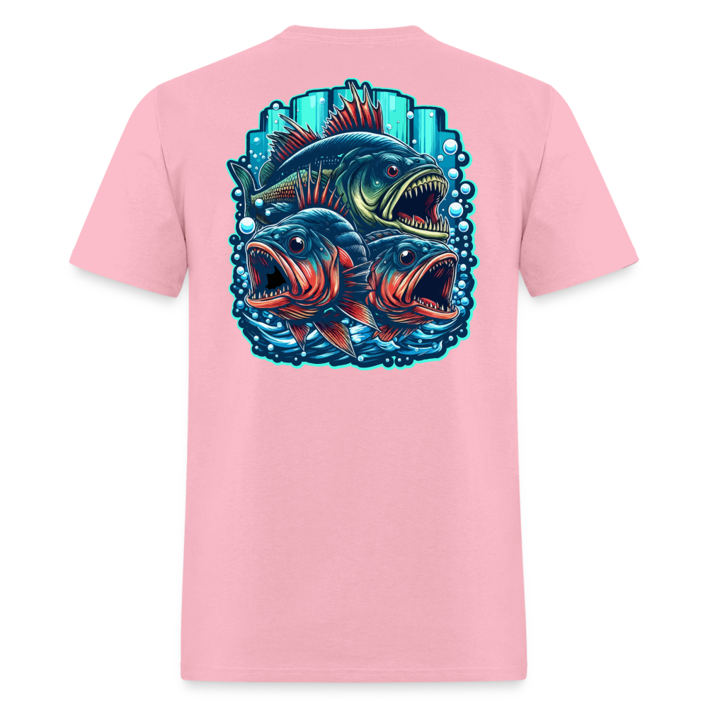 Fish Teeth Tee! - pink