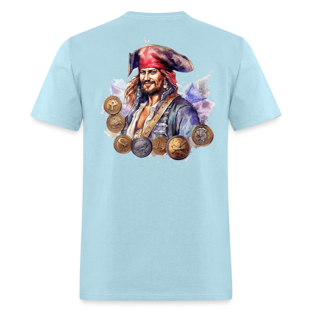 Pirate #1 Tee! - powder blue