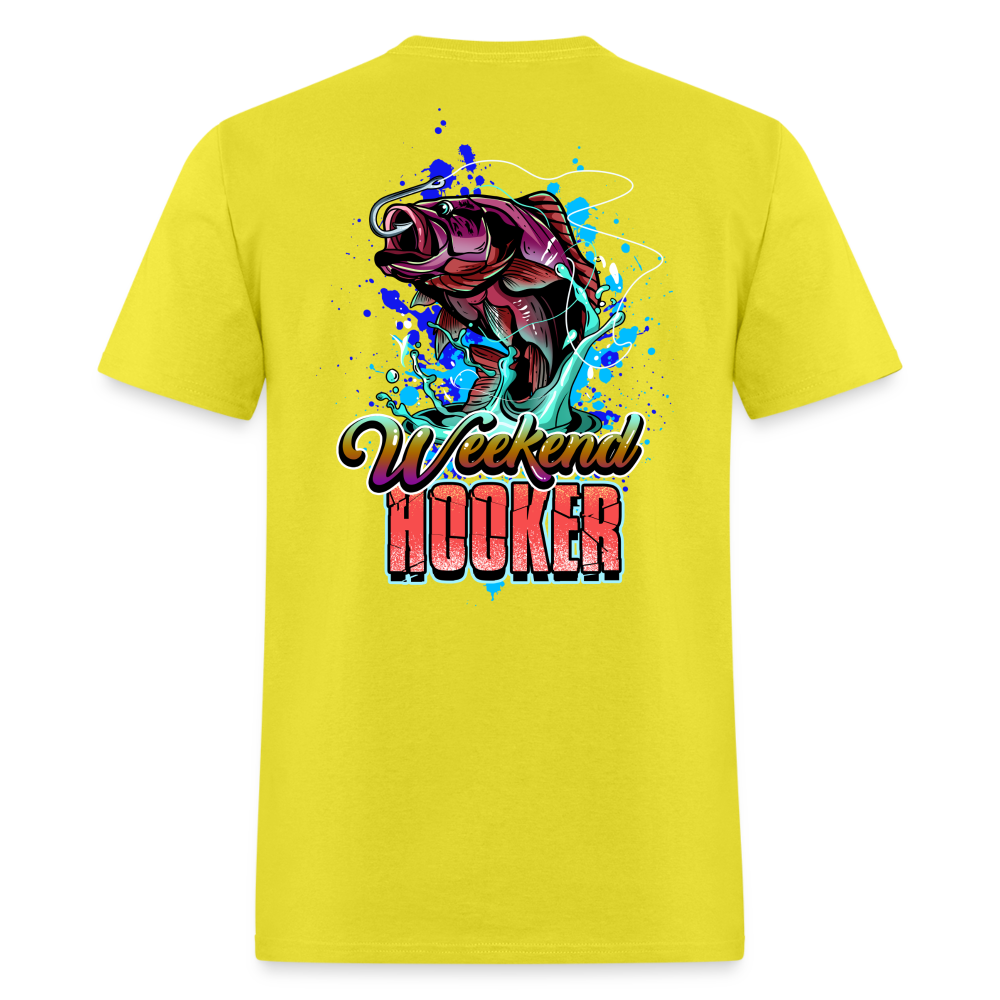 Weekend Hooker Tee! - yellow