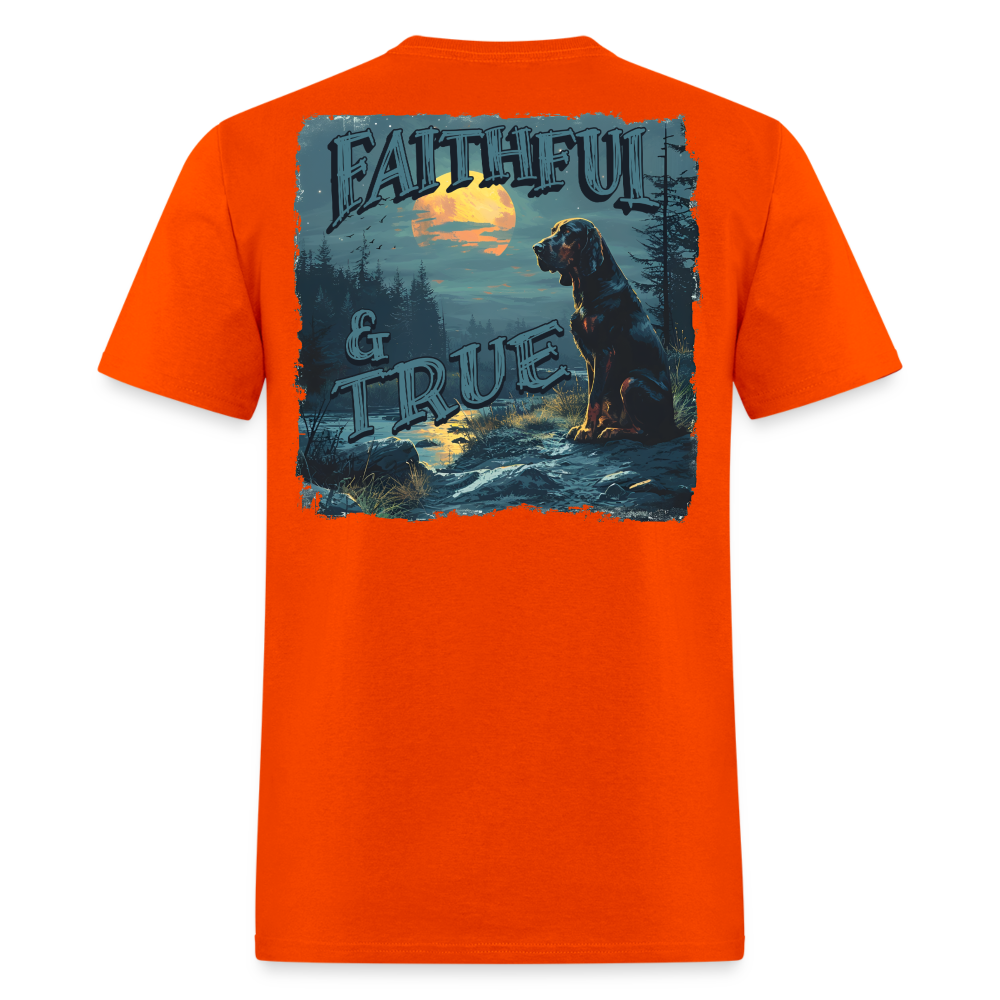 Faithful and true Tee! - orange