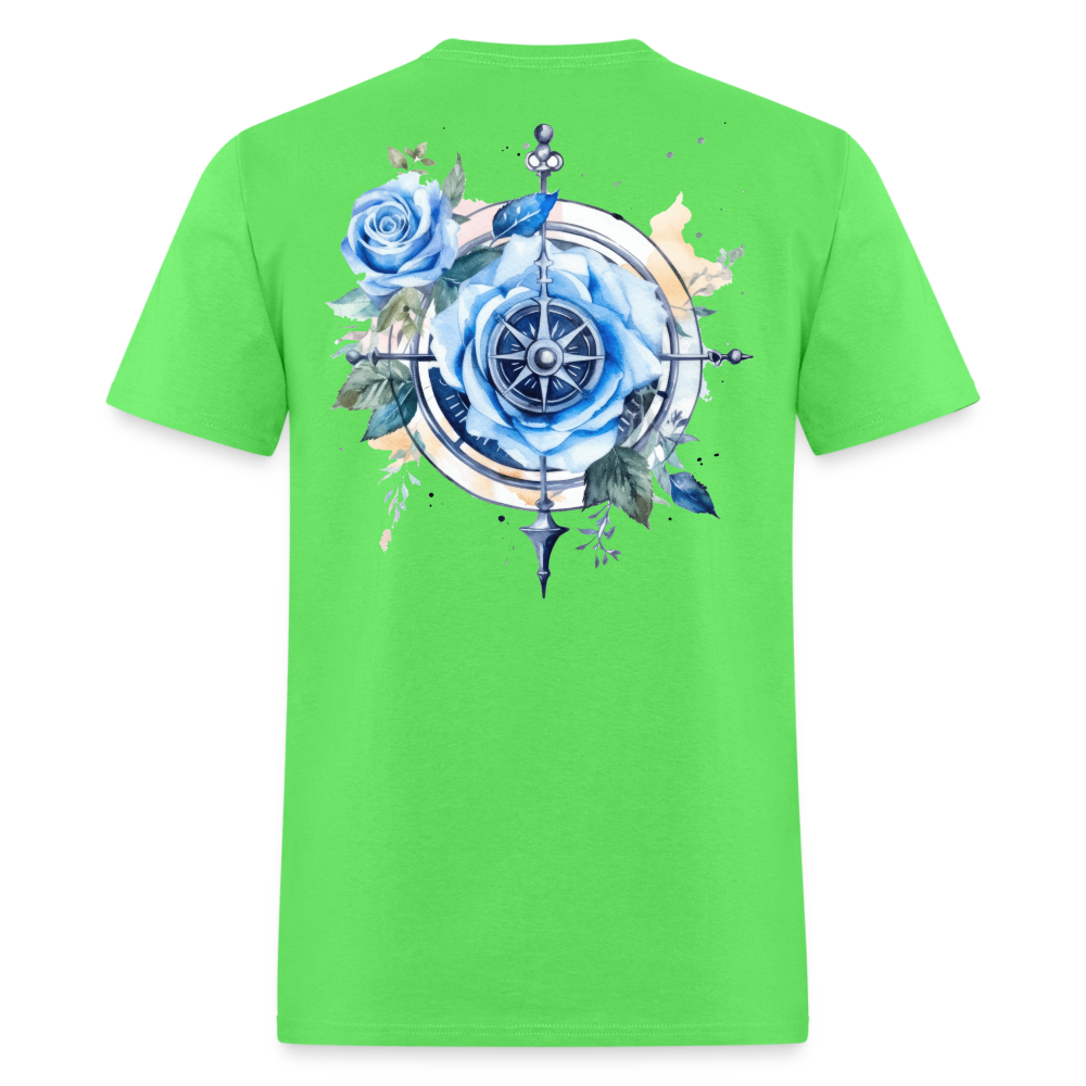 Rose Compass Tee! - kiwi