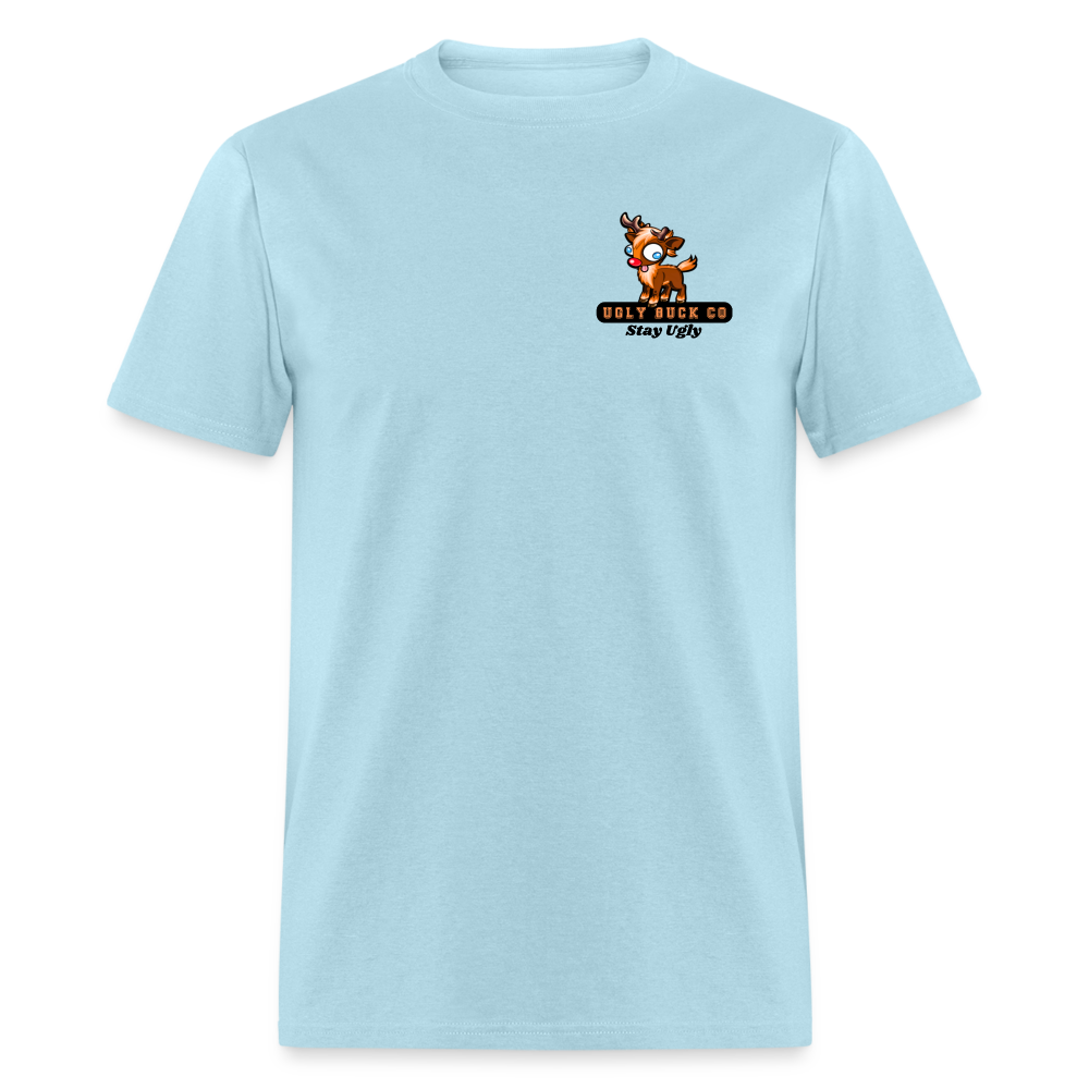 Patriotic Sasquatch Tee! - powder blue