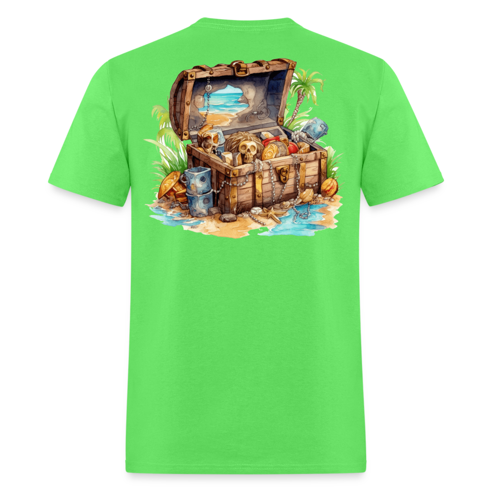 Lost Treasure Tee! - kiwi