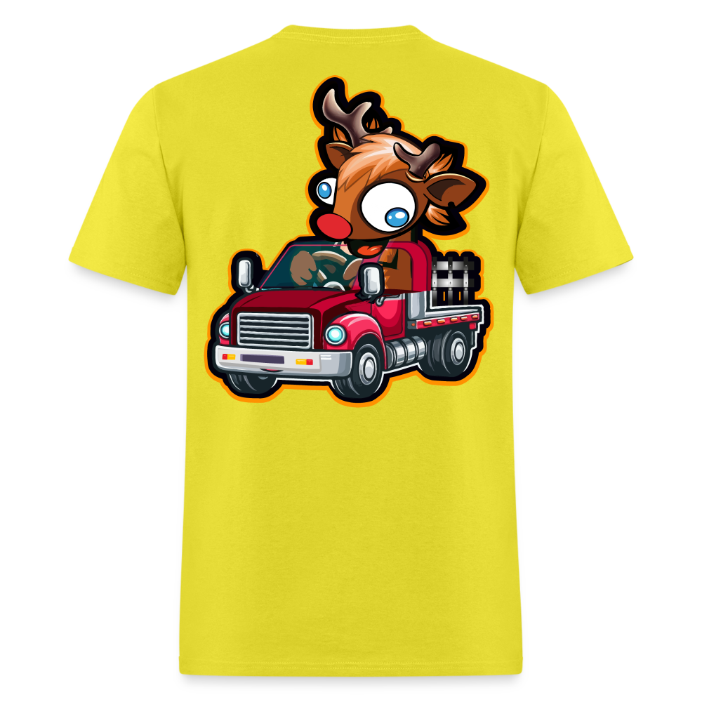 Truck Drivin' Buck Tee! - yellow