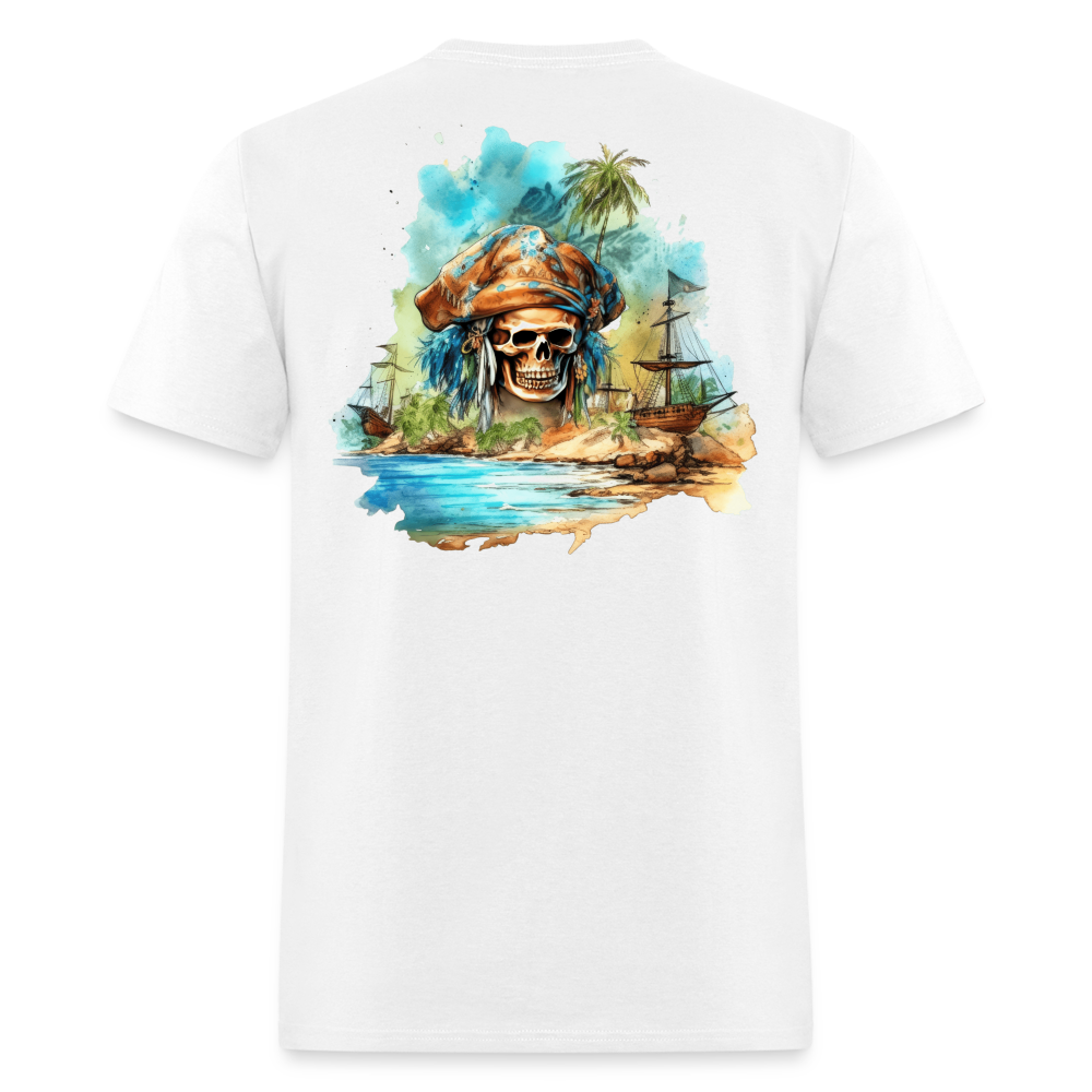 Pirate Cemetery Tee! - white