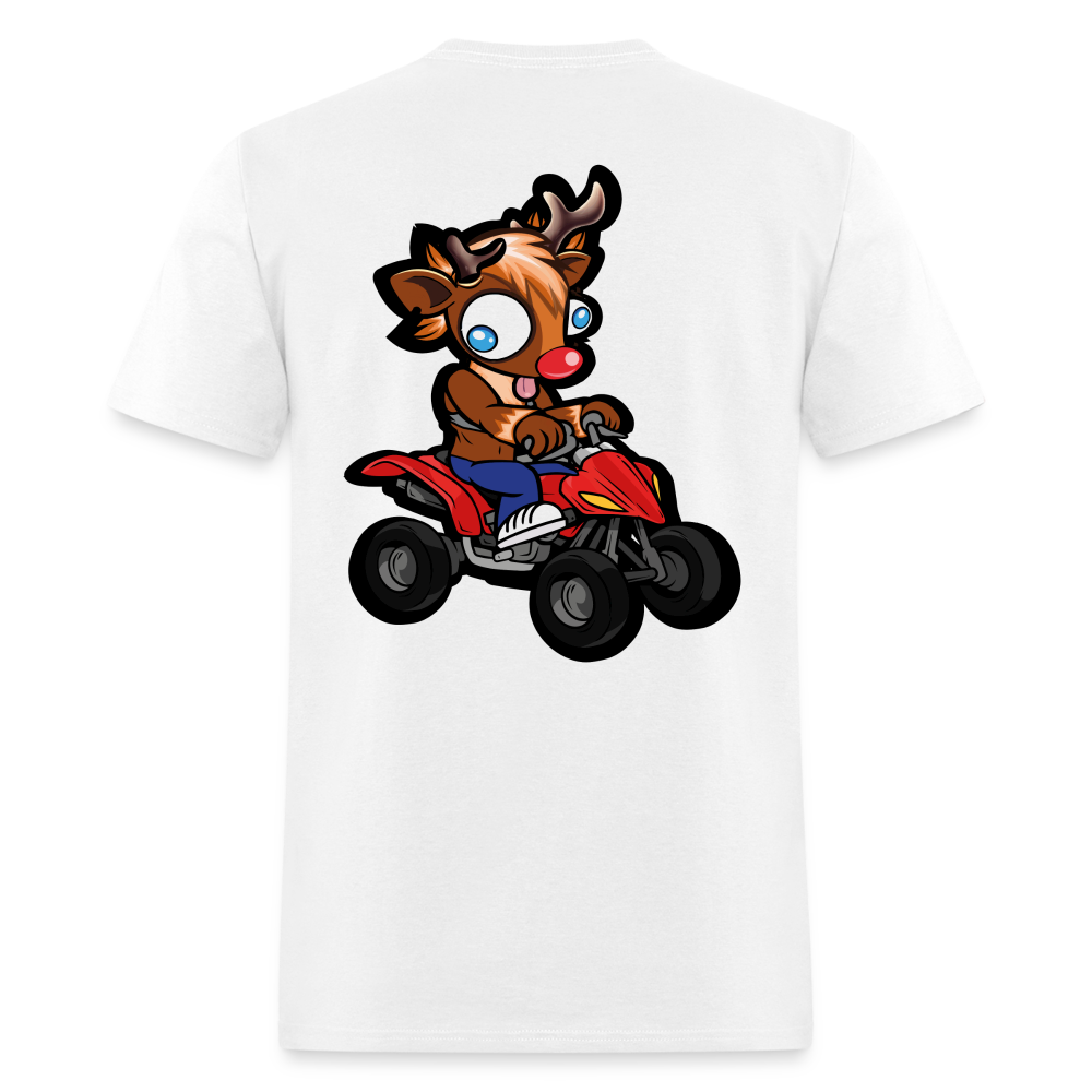 Four wheelin' Buck Tee! - white