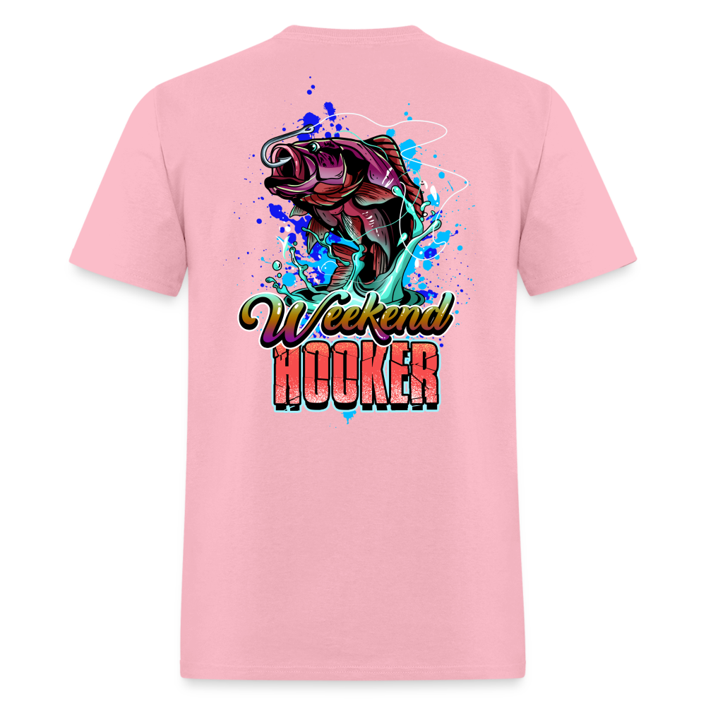 Weekend Hooker Tee! - pink