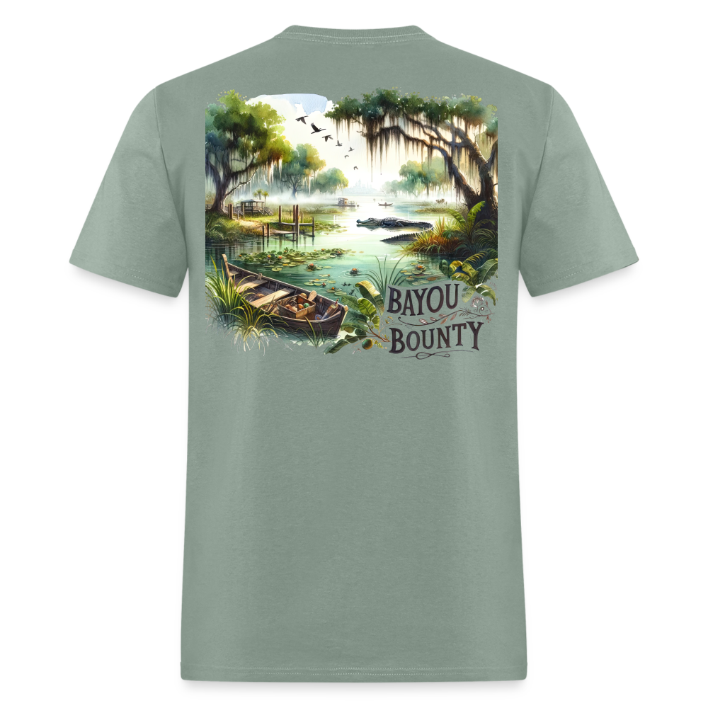 Bayou Bounty Tee! - sage