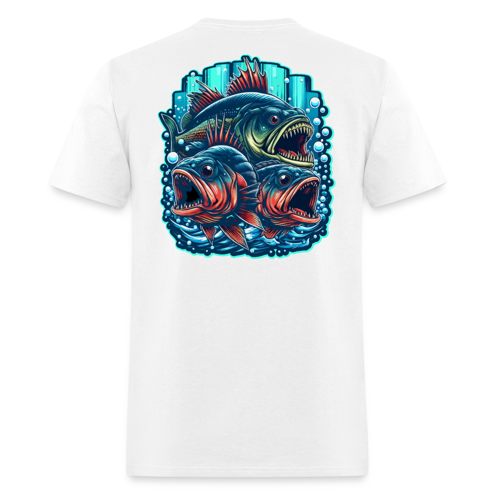 Fish Teeth Tee! - white