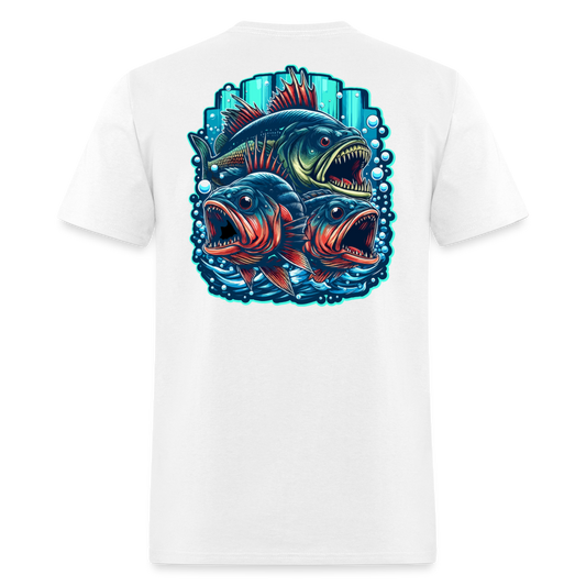 Fish Teeth Tee! - white