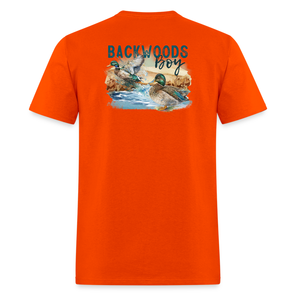 Backwoods Boy Tee! - orange