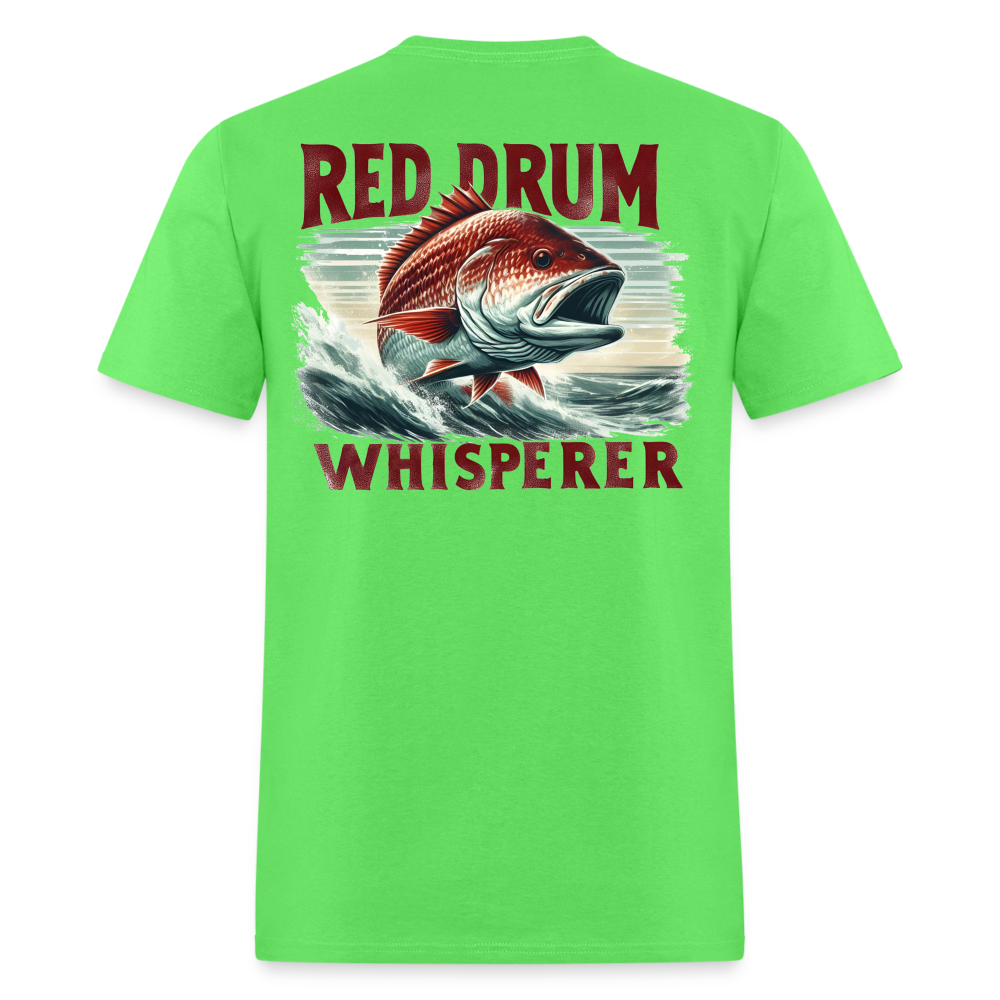 Red Drum Whisperer Tee! - kiwi