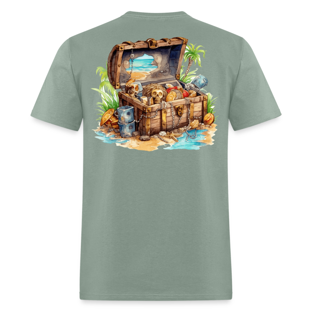 Lost Treasure Tee! - sage