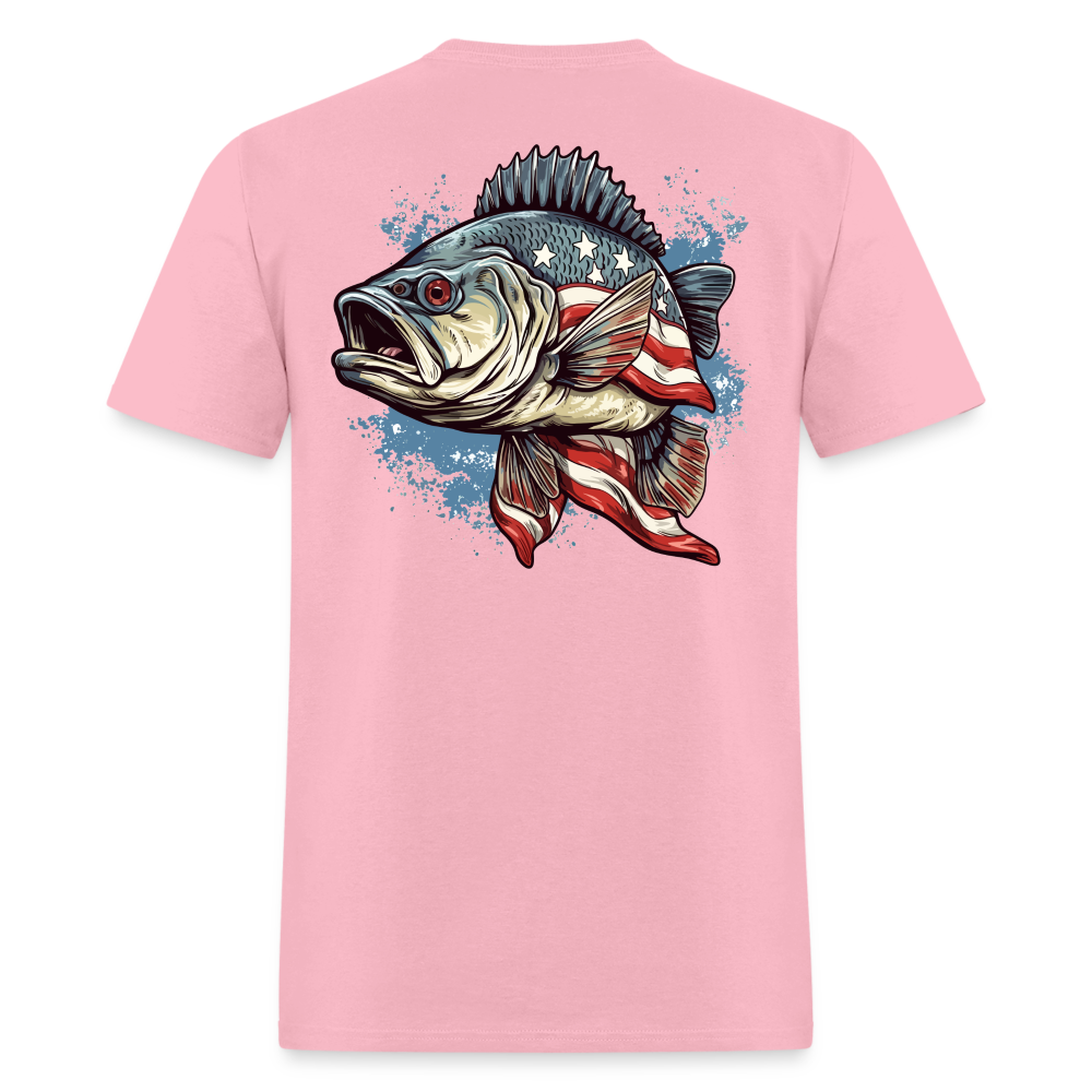 Patriotic Bass Tee! - pink