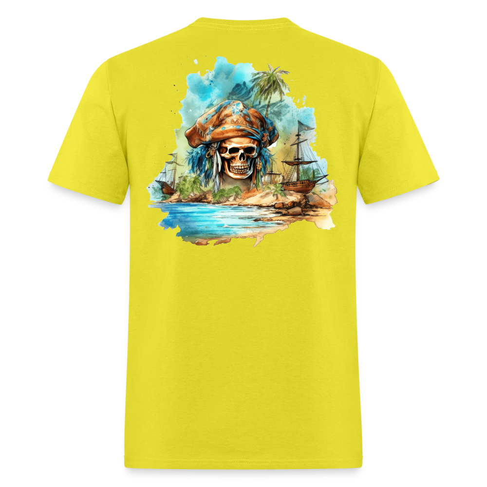 Pirate Cemetery Tee! - yellow