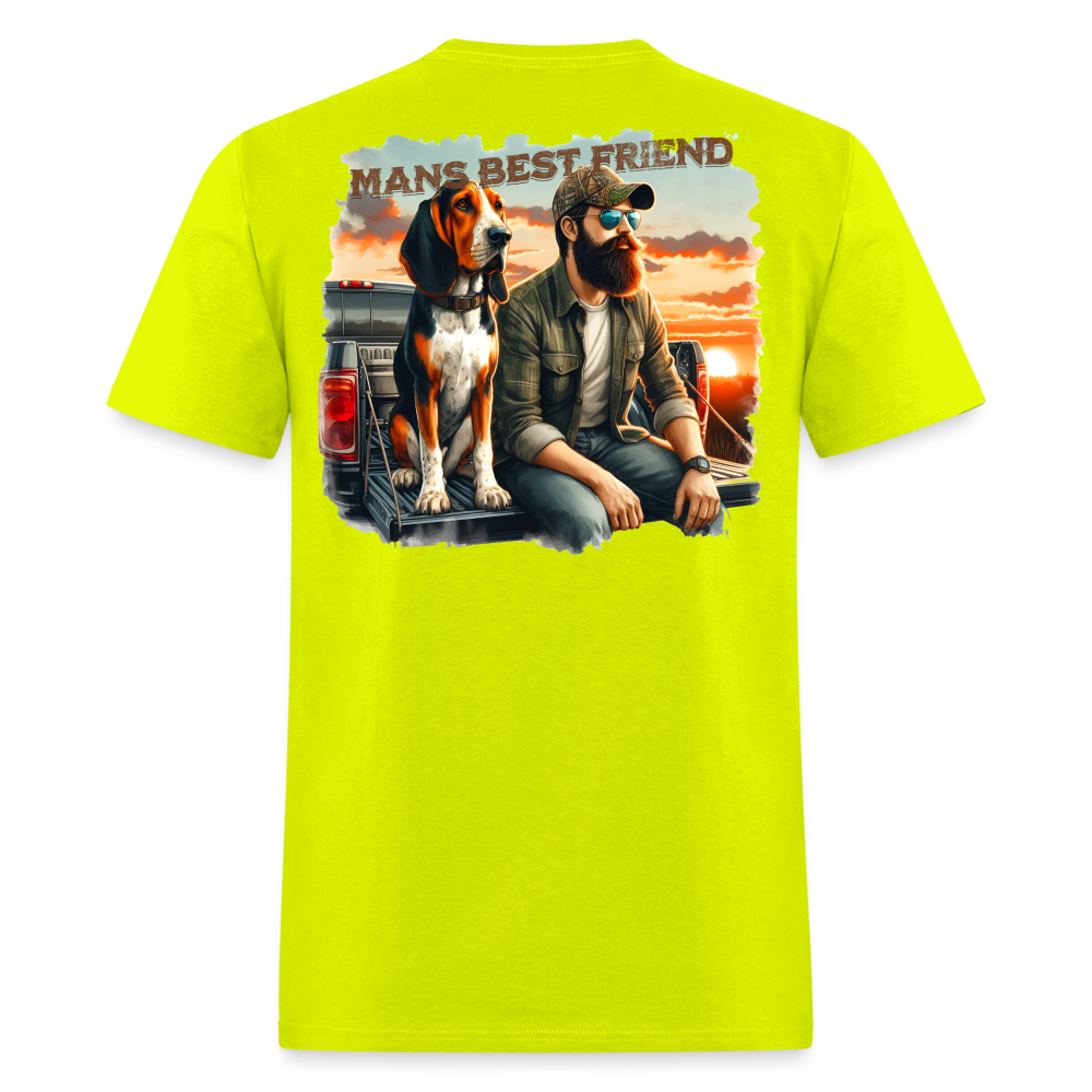 Man's BestFriend Tee! - safety green