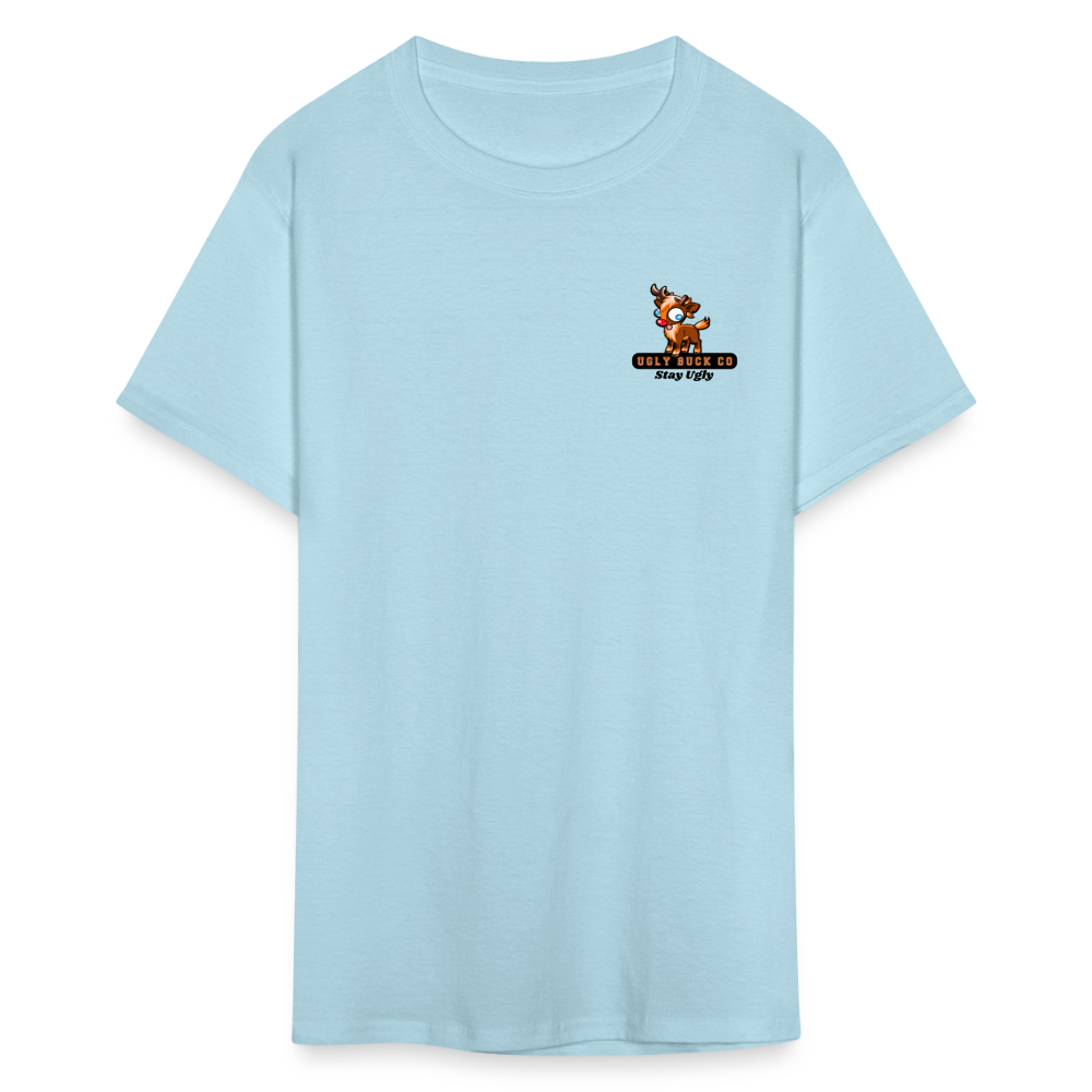 Pirate Cemetery Tee! - powder blue