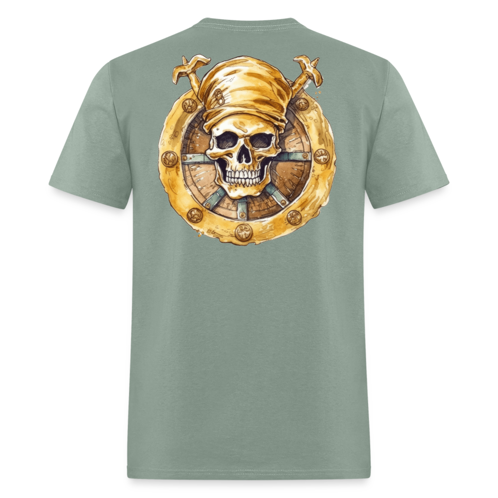 Gold Doubloon #3 Tee! - sage